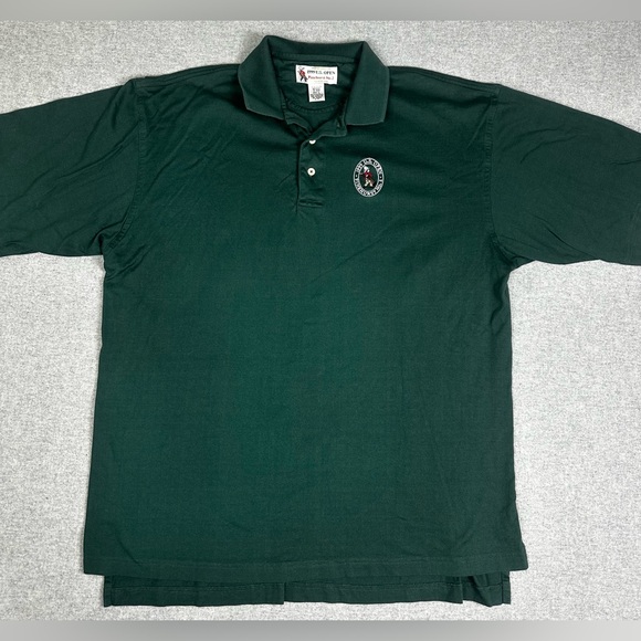 Vtg 1999 US Open Pinehurst No 2 Izod Club Men Size L Green Golf Polo Shirt Patch - Picture 1 of 7